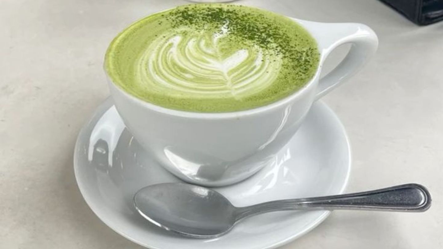 Hot Matcha latte