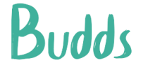 Budds in Surfers logo